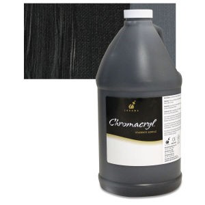 Paint Chromacryl Black 1.89L