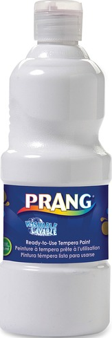 Prang Tempera Paint - 1 quart (946.35 mL) - White - 1 Each
