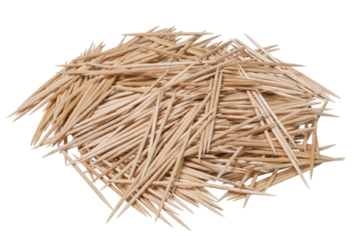 Creativity Street Natural Toothpicks, Round, 2-1/2", 800/pkg