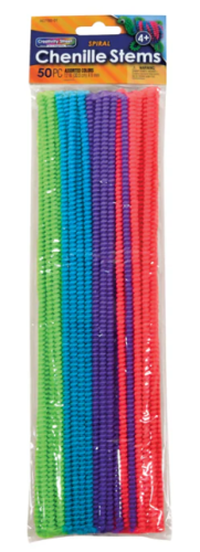 Spiral Chenille Stems