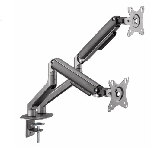 Horizon ActivErgo AES24HA Mounting Arm for Monitor - Silver - 2 Display(s) Supported - 18 kg Load Capacity