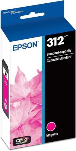 Epson T312 Magenta T312320 Claria Photo HD Magenta Standard Capacity Cartridge Ink