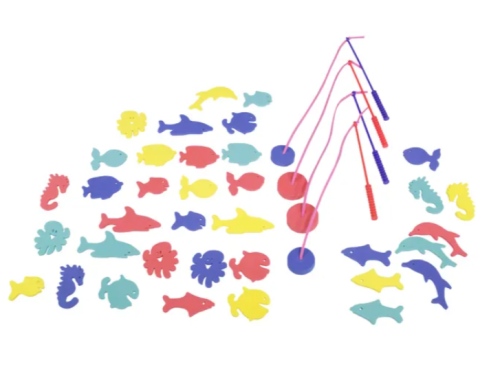 Edushape Fish-N-Fun Game, Set of 56