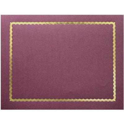 St. James® Certificate Holders Classic Burgundy 5/pkg