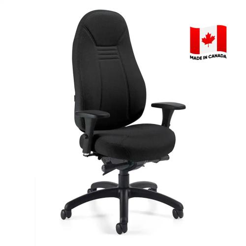 ObusFormeÂ® Comfort High Back Multi-Tilter -1240-3 - Black