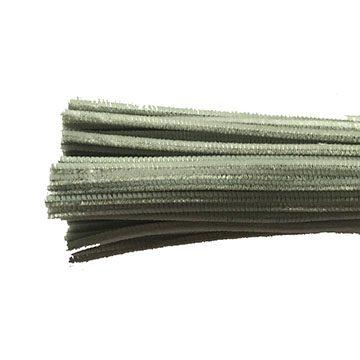 12" X 6Mm Grey Chenilles