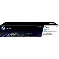 HP 116A (W2061A) Toner Cartridge, Cyan, Laser, 700 Pages