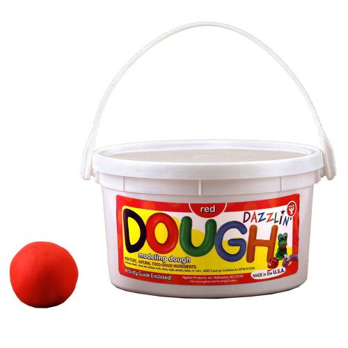 Hygloss Red Dazzlin' Dough 3 lb (HYG48301)