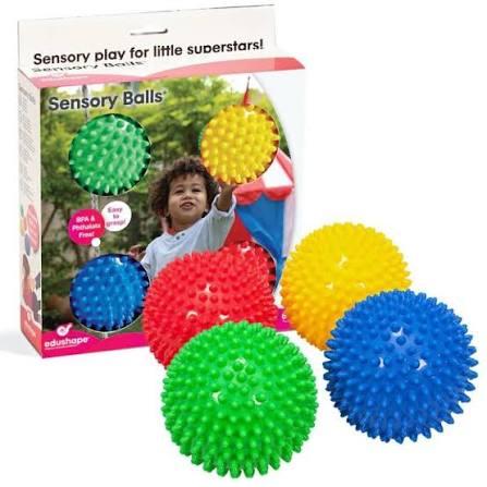Sensory Ball 4In Set O