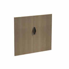 Heartwood Innovations Bookcase Door Set, Winter Wood