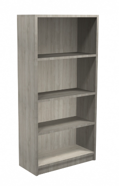 Heartwood Innovations 65"h Bookcase, Winter Wood