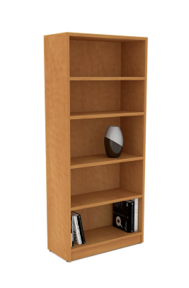 Heartwood Innovations 72"h Bookcase, Sugar Maple