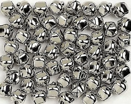 Jingle Bells Silver 15Mm 72/Pk