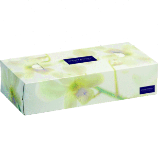 Embassy Facial Tissue - 2 Ply - Poly - 100 Per Box - 30 / Carton