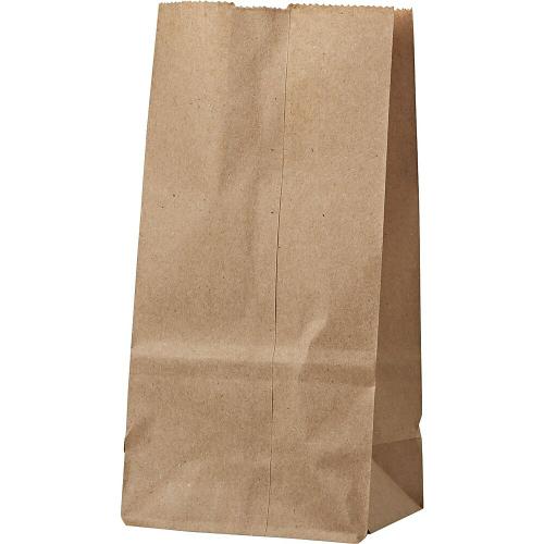 Lunch Bags, Paper, #6, Kraft, 500/pk
