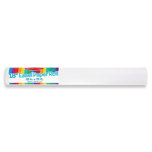 Melissa & Doug 18" x 75' Easel Paper Roll, 3 Pack