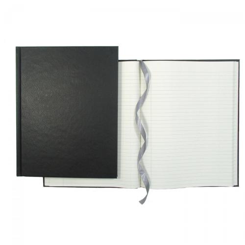 Executive Journal 7-1/4 x 9-1/2", Black ||