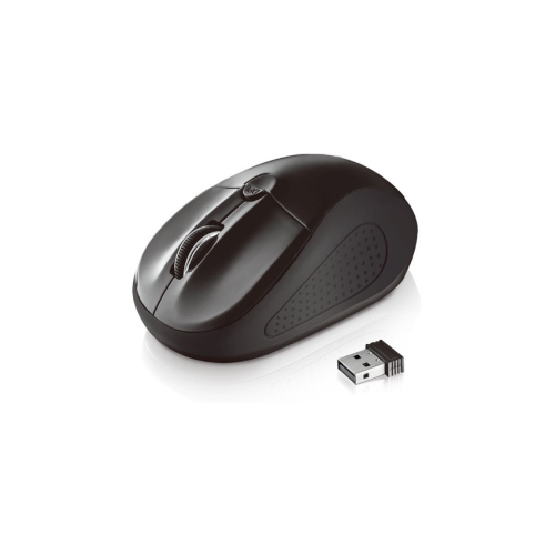 Basic Tech Wireless Mouse, Black