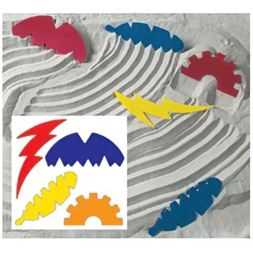Sand Scrapers, 4/pkg.