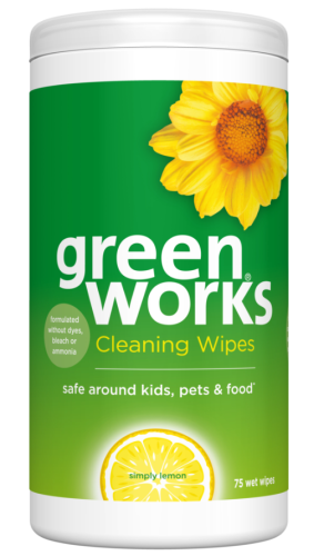 Clorox Green Works Cleaning Wipes - Simply Lemon - 75 Pack