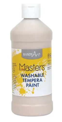 Handy Art Little Masters Tempera Paint - Peach - 946 mL