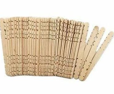 DBLG Import Natural Color Wood Skill Sticks