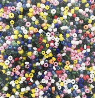 Assorted Color Glass Seed Beads