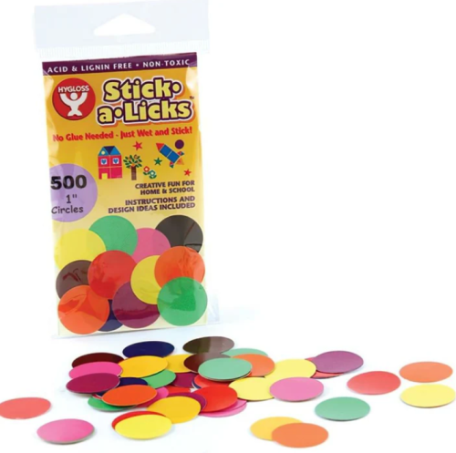Shapes Stick-A-Licks Circ