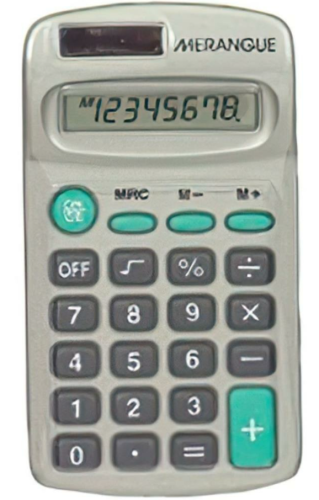 Merangue 8-Digit Handheld Calculator
