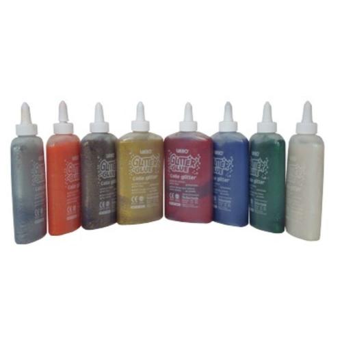 Selectum Washable Sparkling Glitter Glue - Dark Blue - 250ml