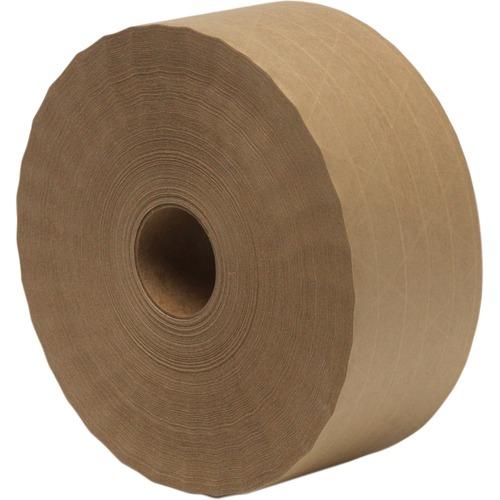 ipg Packaging Tape - 150 yd (137.2 m) Length x 2.76" (70 mm) Width - Natural Kraft, Tan - Fiberglass, Polyester, Paper - For Carton, Sealing, Packaging, Packing - 10 / Carton