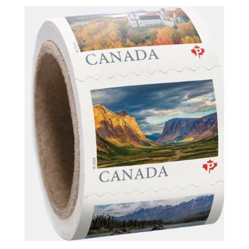 Postage Stamps, Domestic, Coil of 100