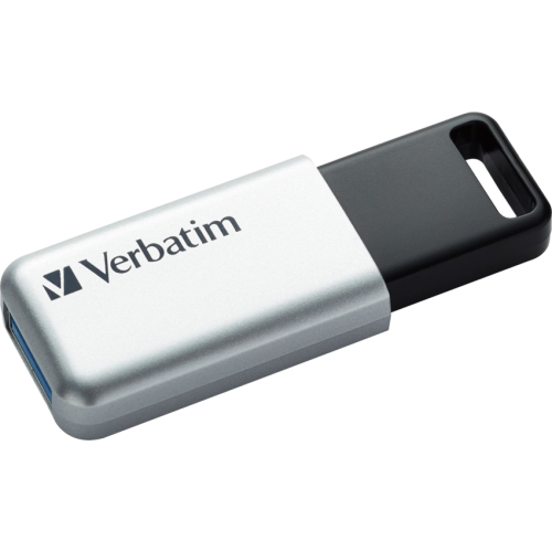 Verbatim Store 'n' Go Secure Pro USB 3.0 Drive - 16 GB - USB 3.0 - 100 MB/s Read Speed - 20 MB/s Write Speed - 256-bit AES - Lifetime Warranty - 1 Each