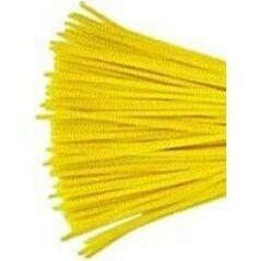 DBG33418 DBLG Chenilles 12" x 4mm Yellow 100/pkg