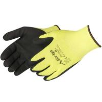 A-grip® Black Latex Coated Seamless Gloves, 2XL