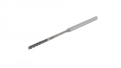 2 mm x 3 mm x 12 mm x 75 mm 4FL Square CVD Diamond End Mill 38 mm Reach