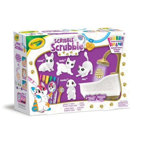 SCRIBBLE SCRUBBIE PETS TUB PLAY SET