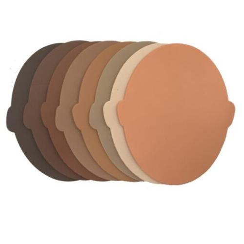 FOAM MULTICULTURAL FACES 8/BAG