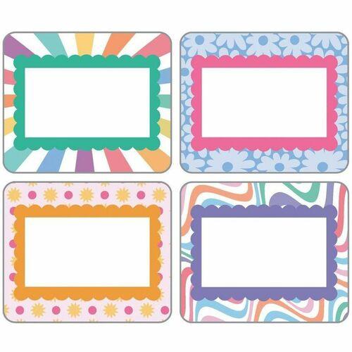 NAME TAGS - RETRO REMIX 40/PKG