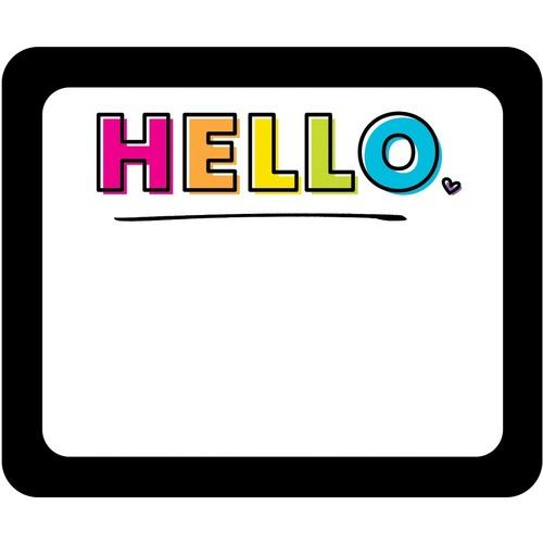 NAME TAGS - "HELLO" 40/PKG