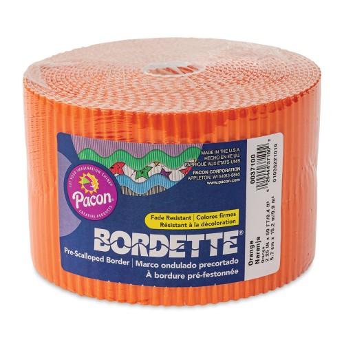 CORRUGATED BORDER 2.25" x 50' - ORANGE