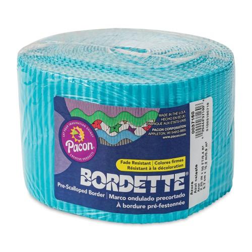 CORRUGATED BORDER 2.25" x 50' - AZURE