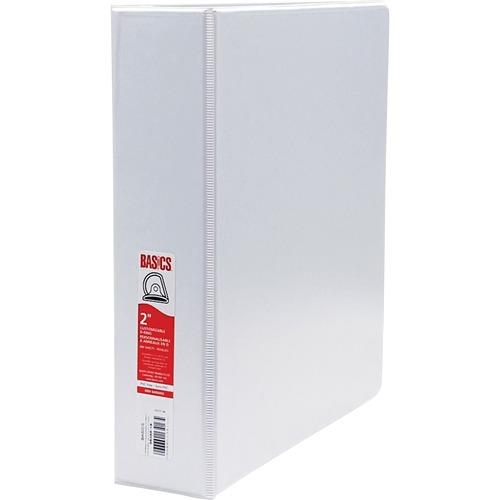 BINDER D RING 2" WHITE