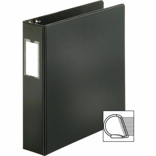 BINDER D RING 2" BLACK