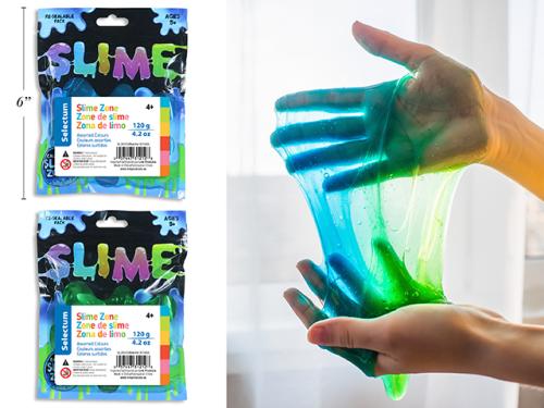 SLIME ZONE 120g IN RESEALABLE BAG (Colour can vary)