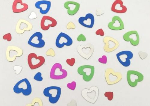HEART SEQUINS 28gr BAG