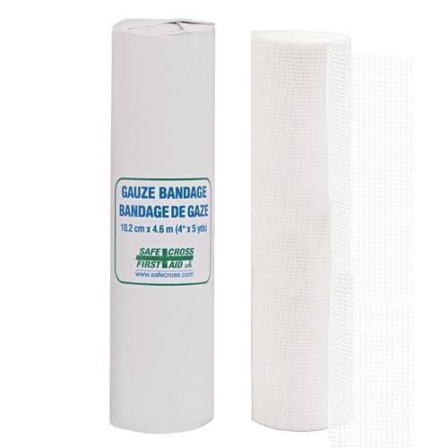 GAUZE ROLL, 10cm x 4.5m (4" x 177") - EACH