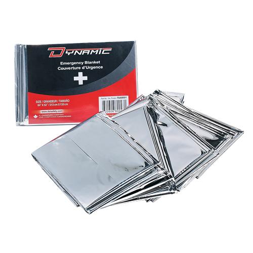 POLYESTER EMERGENCY BLANKET 213.3cm x 132cm (84" x 52")