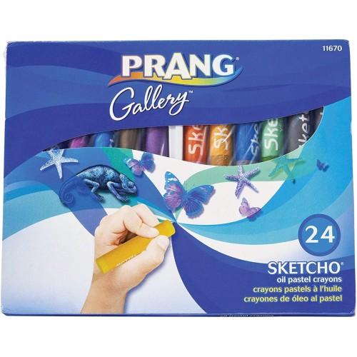 PASTELS OIL, SKETCHO 24/BOX