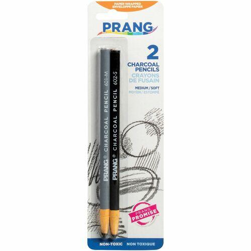 CHARCOAL PENCILS, MEDIUM 2/PKG